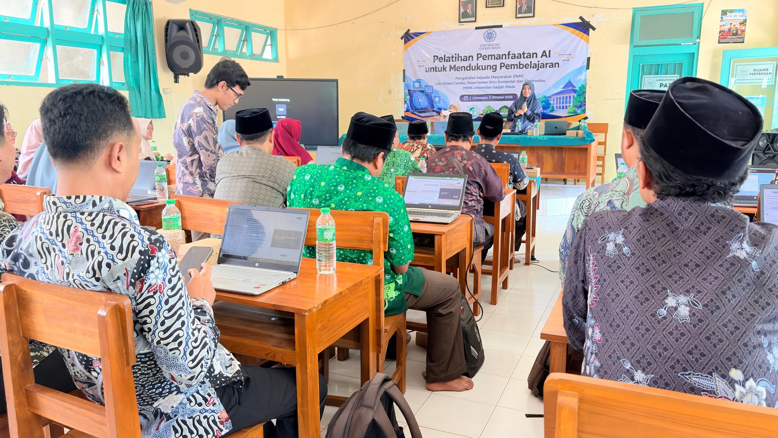 peserta langsung praktik