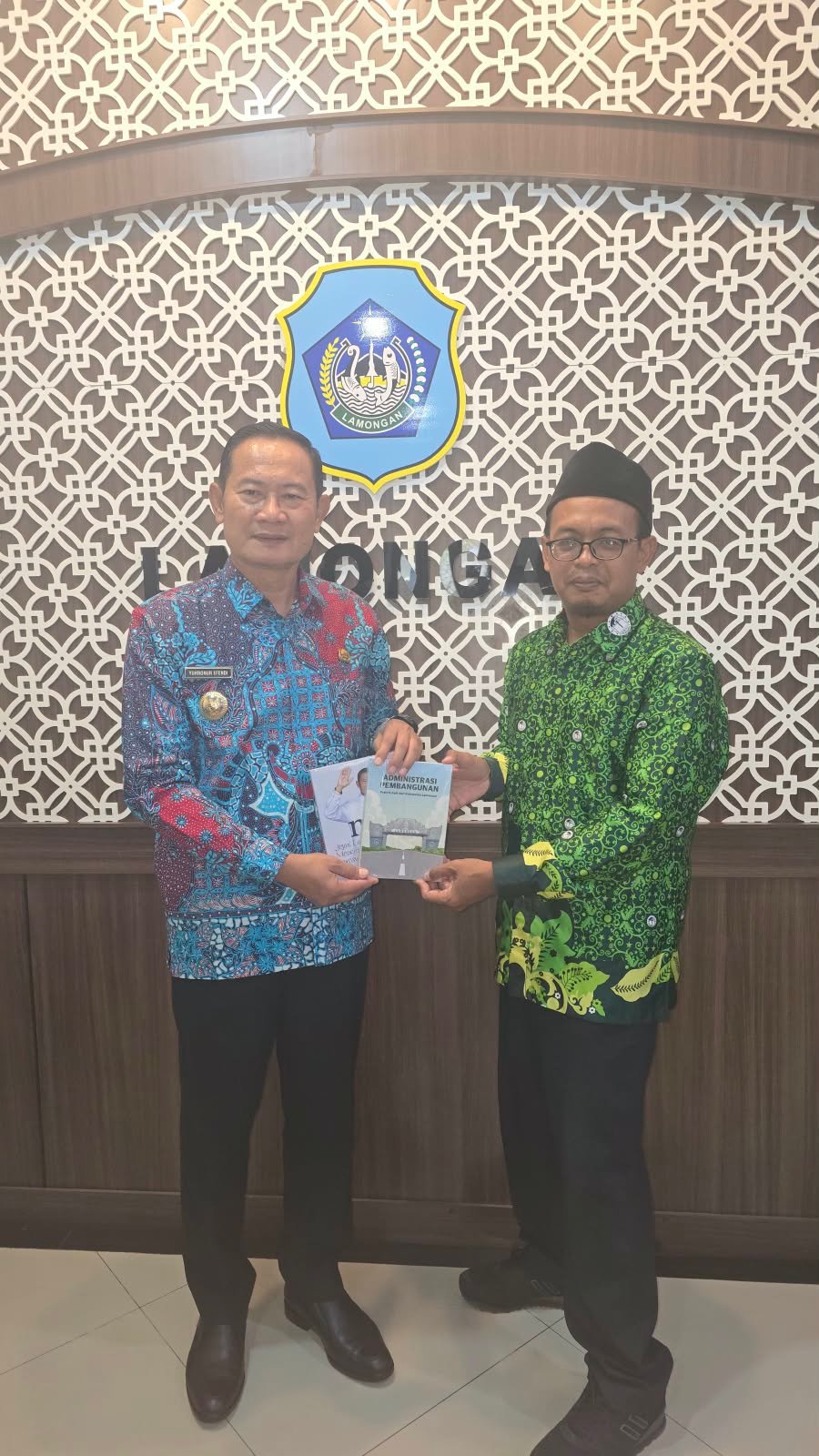 Ketua Pergunu Lamongan Bersama Bapak Bupati